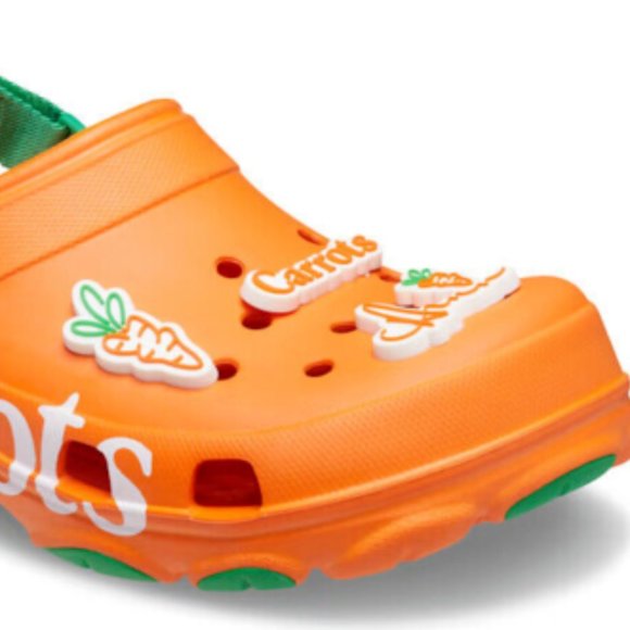 CROCS Shoes New Carrots X Crocs Orange All Terrain Clogs Limited Edition Anwar W 2 M 1